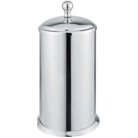 Контейнер для ватных дисков Cezares Aphrodite APHRODITE-PC-01-M хром