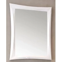 Зеркало белый глянец 65x90 см Marka One Elegant У72502
