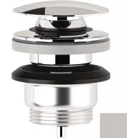 Донный клапан для раковины Kludi Rotexa 10470O2-00 универсальный, светло-серый матовый