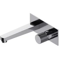 Смеситель для раковины Omnires Contour CT8015CR встраиваемый, без донного клапана, хром