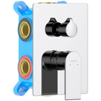 Смеситель для ванны Aquatek Лира AQ1447CR встраиваемый, хром