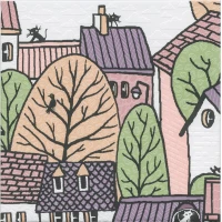 Керамическая плитка Kerama Marazzi Декор Городок 1 матовый 20x20x6,9 OS\A222\5009