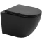 Унитаз подвесной Avimano Emotion 1000022 безободковый, с сиденьем микролифт, черный матовый - 2