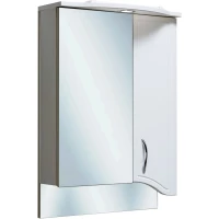 Зеркальный шкаф 50x75 см белый Runo Севилья 00000000799