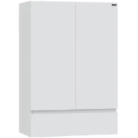Шкаф подвесной белый глянец Санта Марс 700245