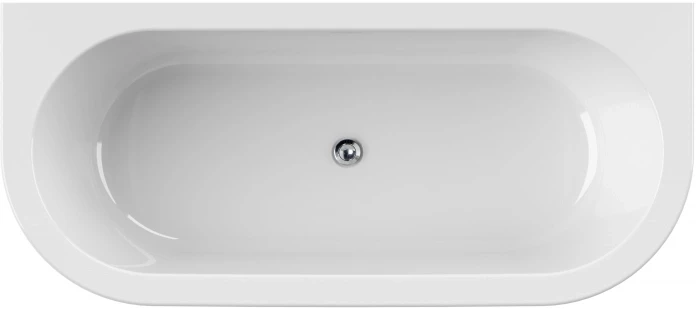 Акриловая ванна 180x79 см Cezares Slim SLIM WALL-180-80-60-W37-SET акриловая ванна 180x79 см cezares slim slim wall 180 80 60 nero set