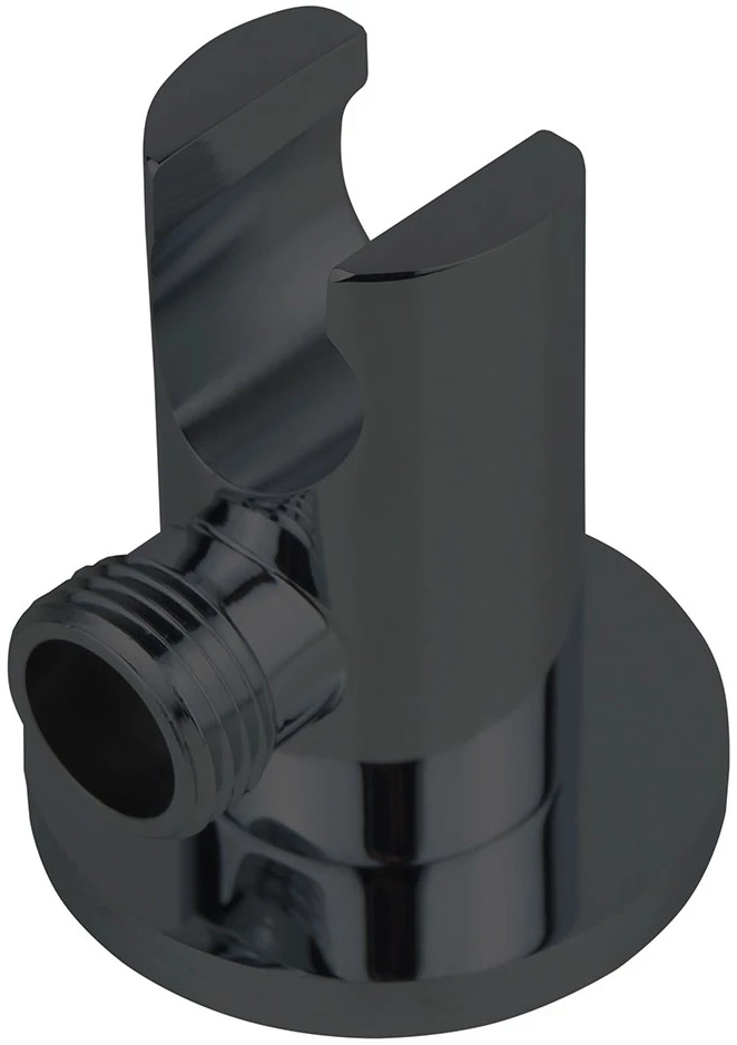 Подключение для душевого шланга с держателем Vincea VSC-42MB подключение для душевого шланга grohe rainshower 27057ls0