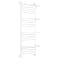 Полотенцесушитель водяной 1200x400 белый глянец Сунержа Богема с полкой+ 12-0224-1240