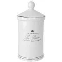 Косметическая емкость Kassatex Le Bain White ALB-CJ-W