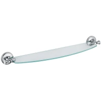 Полка стеклянная 62 см Fixsen Adele FX-55003