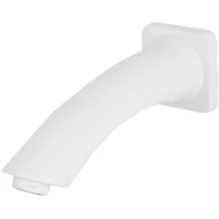 Излив для ванны Lemark LM3781MW 162 мм, белый матовый