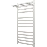 Полотенцесушитель электрический Grota Comfort 4650186715890 1125x530, ТЭН левый/правый, белый матовый