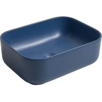 Раковина-чаша GID 1335bum 40x30 см, накладная, синий матовый