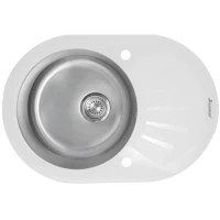 Кухонная мойка Seaman Eco Glass SMG-730W.B