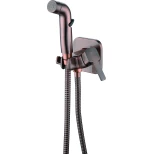 Изображение товара гигиенический душ rush capri ca1435-99rbronze со смесителем, бронза