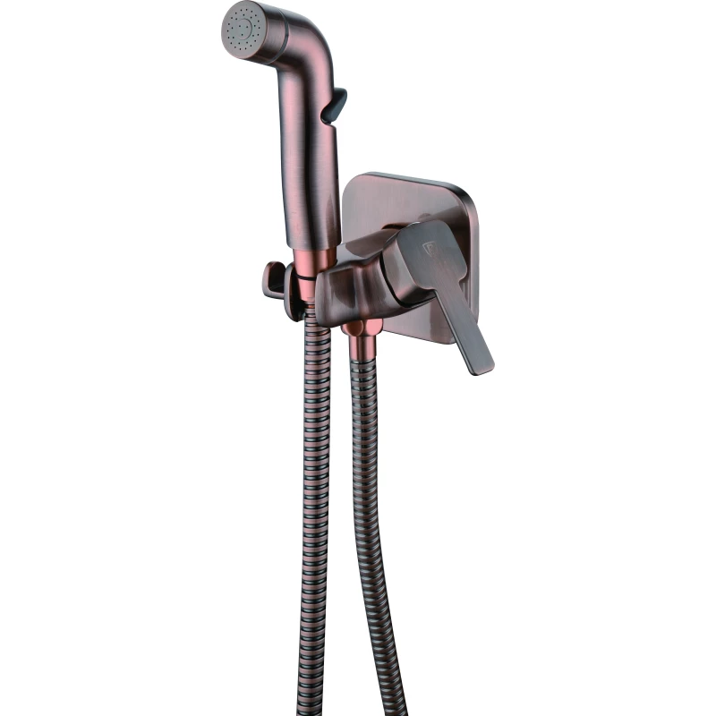 Гигиенический душ Rush Capri CA1435-99Rbronze со смесителем, бронза