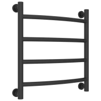 Полотенцесушитель водяной 500x500 темный титан муар Сунержа Галант+ 15-0200-5050