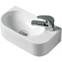 Раковина CeramaLux 78204L 40x21,5 см L, рукомойник, белый