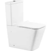 Чаша напольного безободкового унитаза BelBagno Ardente-R BB02093CPR