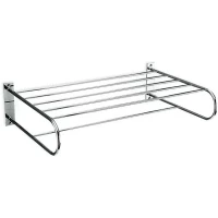 Полка для полотенец Stil Haus 748(08) 48 см, хром