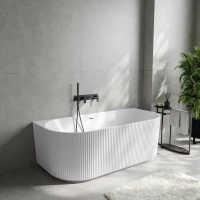 Акриловая ванна Abber AB9330-1.5 150x75 см, белый