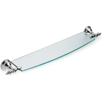 Полка стеклянная Stil Haus Elite EL04(08) 70 см, хром