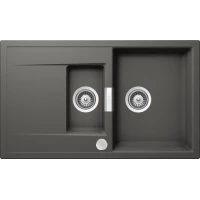 Кухонная мойка Schock Eton 60D серебристый камень 700974