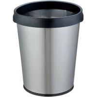 Мусорное ведро WeltWasser Quanto MT 10000013402 12л, нержавеющая сталь