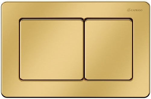 Смывная клавиша Caprigo Bricks золотой матовый BS003-oro