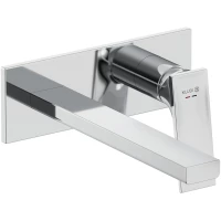 Смеситель для раковины Kludi Decus 542450575 встраиваемый, без донного клапана, хром
