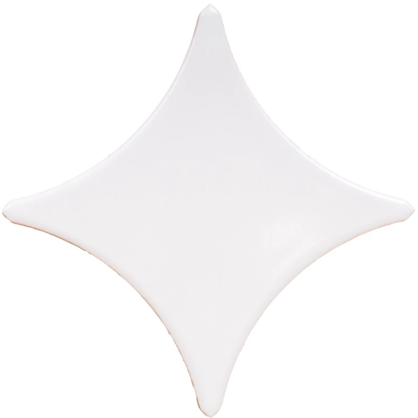 Бордюр Gracia Ceramica Stella White 02 11x11 Распродано