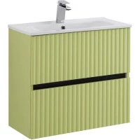 Тумба под раковину Art&Max Torino AM-TORINO-600-2C-SO-MN-P 60 см, подвесная, мятный матовый