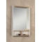 Зеркальный Шкаф Йорк 55 Белый глянец/Дуб сонома Aquaton 1A173202YOAD0 - 1