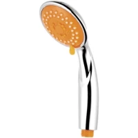 Душевая лейка G.Lauf UHS-1201 80 мм, 3 режима, хром/оранжевый