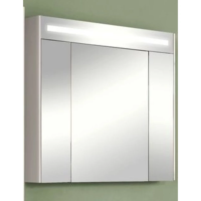 Зеркальный шкаф Блент 80 белый Акватон 1A161002BL010