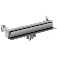 Душевой трап (лоток) Mepa TersoWAL 150391 80 см, с решеткой, щелевой, хром