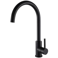 Смеситель для кухни Oliveeka OL-963002-MB черный матовый