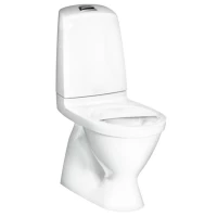 Унитаз-компакт Gustavsberg Nautic GB111500201205 безободковый, вертикальный выпуск, белый