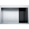 Кухонная мойка Franke Crystal Line CLV 210 полированная сталь/черный 127.0338.946 - 1