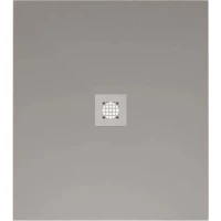 Душевой поддон Allen Brau Priority 8.31005-PGM 100x100 см, из литьевого мрамора, квадратный, платина матовый