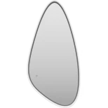 Изображение товара зеркало brevita venus ven-var-060-white 60x120 см, с led-подсветкой, сенсорным выключателем, белый матовый