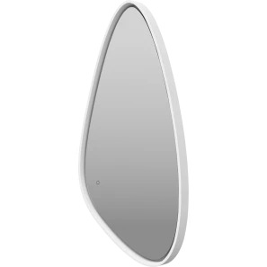 Изображение товара зеркало brevita venus ven-var-060-white 60x120 см, с led-подсветкой, сенсорным выключателем, белый матовый