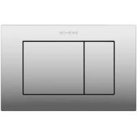 Кнопка смыва Boheme 650/2-CR для инсталляции, хром