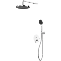 Душевой комплект Whitecross Y YSET04BASICCR 267 мм, со смесителем, хром