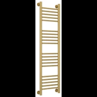 Полотенцесушитель водяной 1200x300 золотой матовый Сунержа Богема+ 032-0220-1230