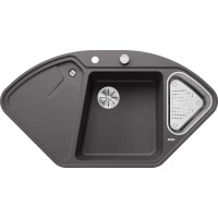 Кухонная мойка Blanco Delta II-F InFino темная скала 523671