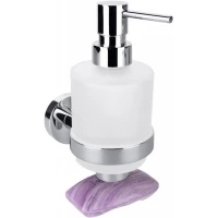 Дозатор жидкого мыла с магнетической мыльницей Bemeta Omega 104109182