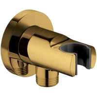 Подключение для душевого шланга с держателем Omnires 8873GLB