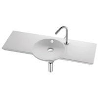 Раковина подвесная с отверстием для смесителя с правой стороны 100 см Jacob Delafon Spherik E4508-00