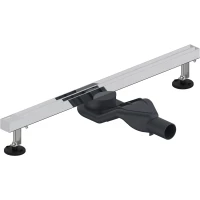 Душевой трап (лоток) WasserKRAFT Tauber 64D60 60 см, с решеткой, щелевой, хром